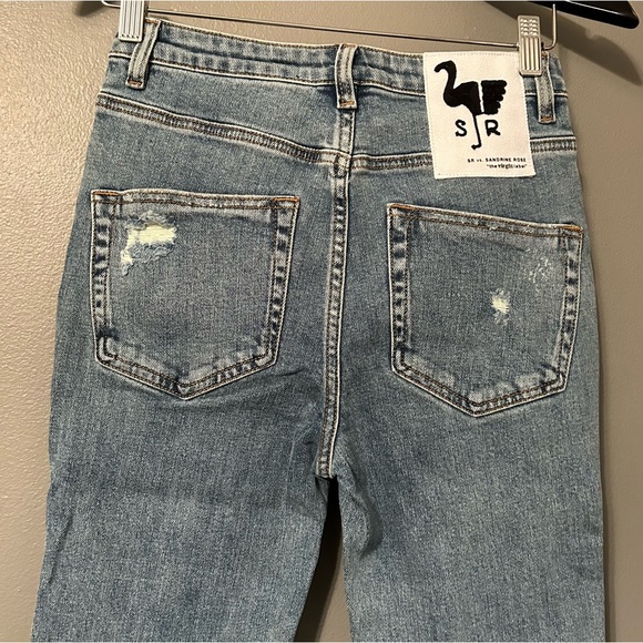 NWT Free People Sandrine Rose Sz 26 Original Wash Straight Fit Jeans! - Picture 12 of 14